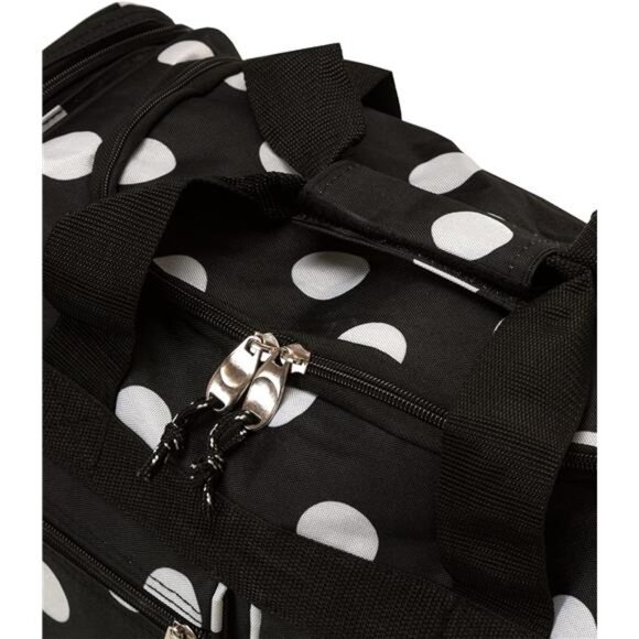 Travel Duffel Bag Large Gym Bag Heavy Duty Polyester Weekend Bag with Shoulder S - Picture 6 of 7